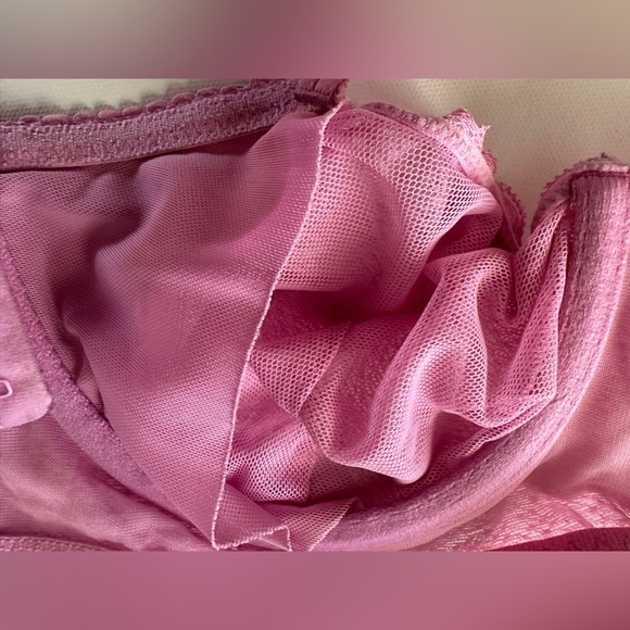 34C Auden Unlined balconette bra with Mesh - Picture 2 of 6